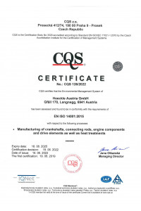 IQNet ISO Certificate